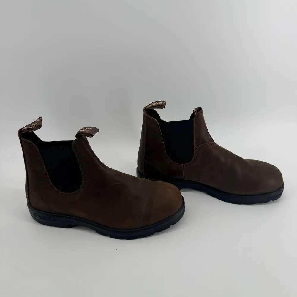 Blundstone 1911 Tobacco Suede Mens Boot AUS 10 US 11 NEW Waxed Chelsea Slip-On